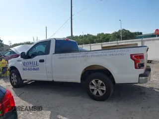 2019 Ford F-150 XL with VIN 1FTMF1CB3KKD35652, listed as a IAAI auction lot 42463370 with 96,129 mi miles and . Bid and sale history available at DreamBid. Image 14.