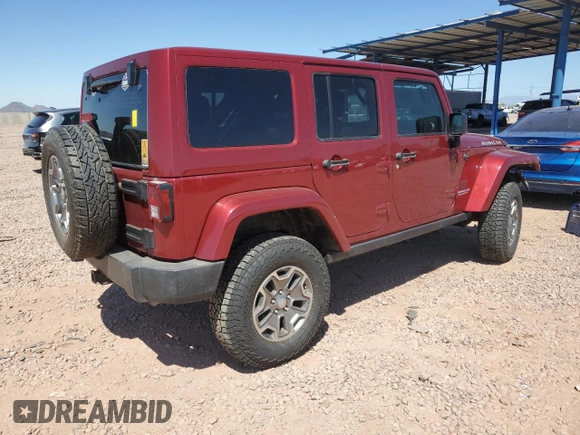 2013 Jeep Wrangler Unlimited Rubicon with VIN 1C4HJWFG3DL589847, listed as a Copart auction lot 52641075 with 75,747 mi miles and Salvage Title. Bid and sale history available at carsss.com. Image 3.