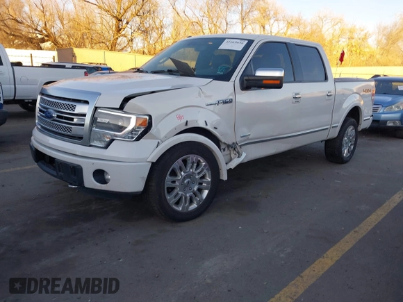 2014 Ford F-150 XL with VIN 1FTFW1ET7EFA61769, listed as a IAAI auction lot 41669656 with 119,198 mi miles and . Bid and sale history available at DreamBid. Image 2.