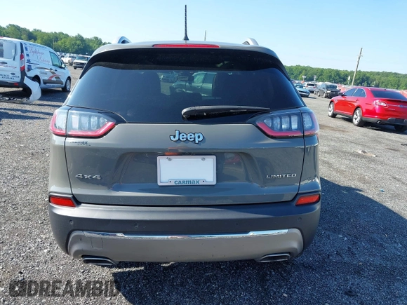 2021 Jeep Cherokee Limited with VIN 1C4PJMDX9MD177736, listed as a IAAI auction lot 42452851 with 62,430 mi miles and . Bid and sale history available at DreamBid. Image 17.