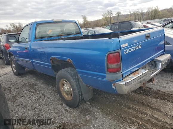 2001 Dodge Ram 2500 with VIN 3B7KC26Z81M508040, listed as a Copart auction lot 80228204 with 266,621 mi miles and Clean Title. Bid and sale history available at carsss.com. Image 2.