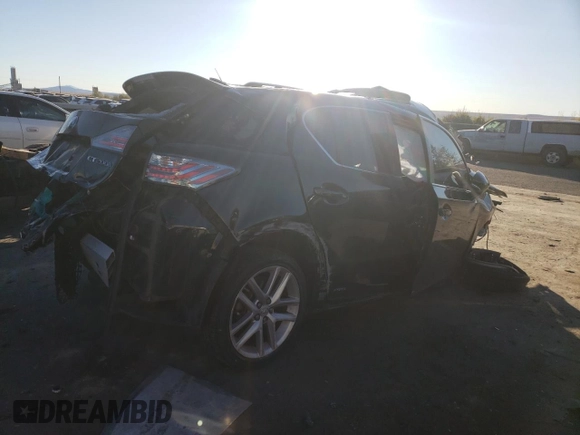 2017 Lexus CT with VIN JTHKD5BH3H2287863, listed as a Copart auction lot 77256284 with 0 mi miles and Non Repairable. Bid and sale history available at carsss.com. Image 3.