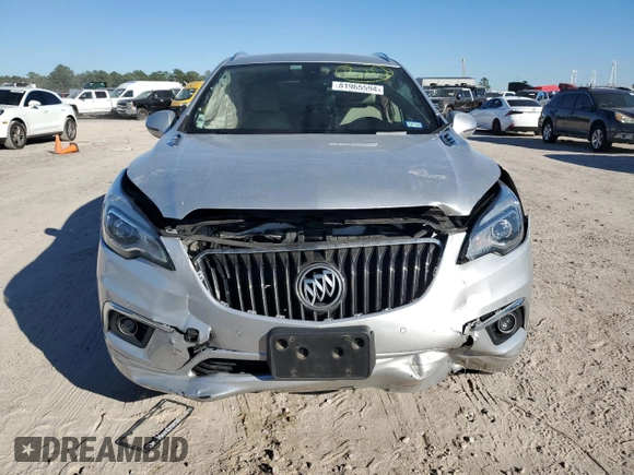 2016 Buick Envision Premium II with VIN LRBFXFSX2GD198908, listed as a Copart auction lot 81965594 with 64,081 mi miles and Salvage Title. Bid and sale history available at carsss.com. Image 5.