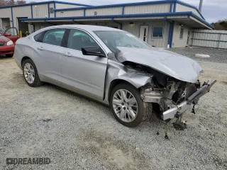 2016 Chevrolet Impala LS with VIN 2G11X5SA1G9201188, listed as a Copart auction lot 85582484 with 182,932 mi miles and Salvage Title. Bid and sale history available at carsss.com. Image 4.