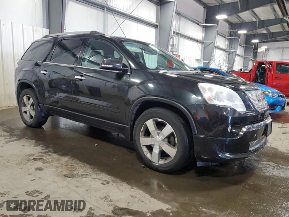 2012 GMC Acadia SLT1 z VIN 1GKKVRED9CJ308202, wystawiony jako Copart lot #57908295 z przebiegiem 390 292 mil mil oraz Szkoda całkowita • Salvage title. Historia ofert i sprzedaży dostępna na DreamBid. Obrazek 4.