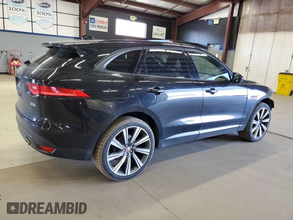 2017 Jaguar F-Pace 35t Premium with VIN SADCJ2BV5HA097625, listed as a Copart auction lot 52091325 with 88,614 mi miles and Salvage Title. Bid and sale history available at DreamBid. Image 3.