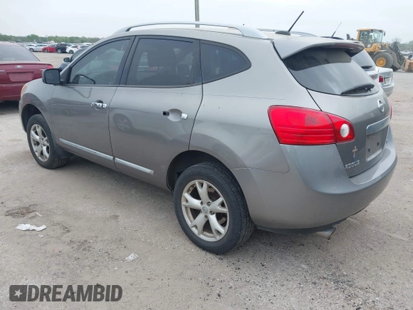 2011 Nissan Rogue SV with VIN JN8AS5MT6BW564031, listed as a IAAI auction lot 41932111 with 164,438 mi miles. Bid and sale history available at carsss.com. Image 3.