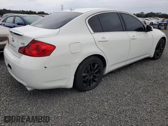 2007 Infiniti G35 G35x with VIN JNKBV61F77M810369, listed as a Copart auction lot 73843864 with Not Provided miles and Salvage Title. Bid and sale history available at DreamBid. Image 3.