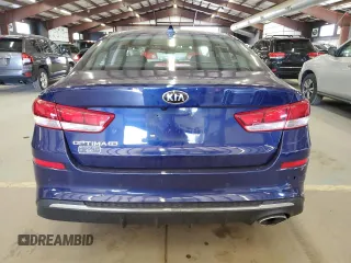 2019 Kia Optima LX with VIN 5XXGT4L38KG344857, listed as a Copart auction lot 48667805 with 78,365 mi miles and Salvage Title. Bid and sale history available at carsss.com. Image 6.