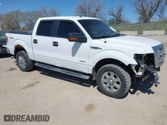2014 Ford F-150 XL with VIN 1FTFW1ET6EKF37386, listed as a IAAI auction lot 42026773 with 137,759 mi miles and . Bid and sale history available at DreamBid. Image 1.