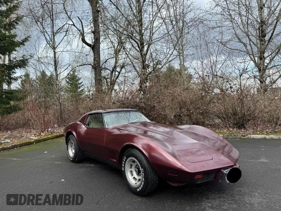 1977 Chevrolet Corvette with VIN 1Z37L7S406085, listed as a Copart auction lot 47113155 with 78,353 mi miles and Clean title. Bid and sale history available at DreamBid. Image 1.