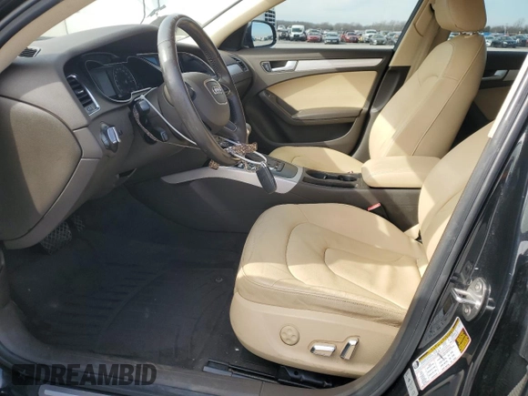 2013 Audi A4 Premium with VIN WAUAFAFLXDA061489, listed as a Copart auction lot 45212555 with 136,410 mi miles and Salvage Title. Bid and sale history available at carsss.com. Image 7.