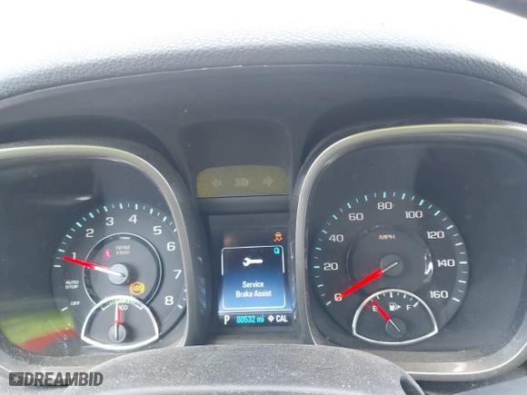 2013 Chevrolet Malibu ECO with VIN 1G11F5RR8DF107603, listed as a IAAI auction lot 42123508 with 80,532 mi miles. Bid and sale history available at carsss.com. Image 7.