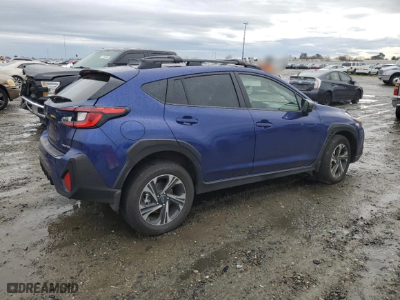 2024 Subaru Crosstrek Premium with VIN JF2GUADC9R8863344, listed as a Copart auction lot 43830235 with 3,251 mi miles and Salvage Title. Bid and sale history available at carsss.com. Image 3.