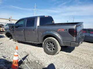 2014 Ford F-150 XL with VIN 1FTFW1EF7EFA83474, listed as a Copart auction lot 45141935 with 176,879 mi miles and Salvage Title. Bid and sale history available at carsss.com. Image 2.