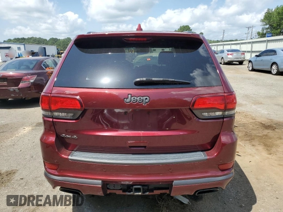 2018 Jeep Grand Cherokee High Altitude z VIN 1C4RJFCG6JC111703, wystawiony jako Copart lot #61926025 z przebiegiem 122 613 mil mil oraz Szkoda całkowita • Salvage title. Historia ofert i sprzedaży dostępna na DreamBid. Obrazek 6.
