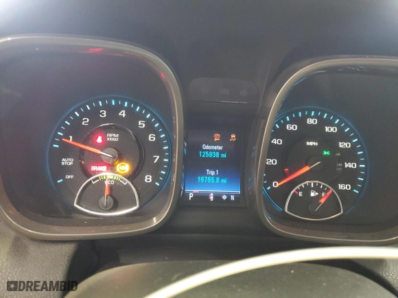 2013 Chevrolet Malibu ECO with VIN 1G11F5RR3DF110537, listed as a Copart auction lot 48251915 with 125,938 mi miles and Salvage Title. Bid and sale history available at carsss.com. Image 9.