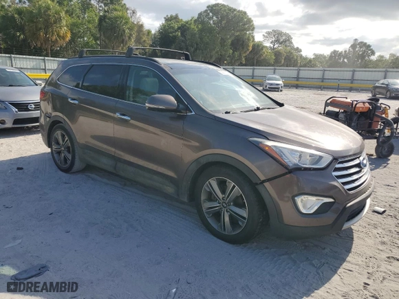 2014 Hyundai Santa Fe Limited with VIN KM8SR4HFXEU085259, listed as a Copart auction lot 53656065 with 74,250 mi miles and Clean Title. Bid and sale history available at carsss.com. Image 4.