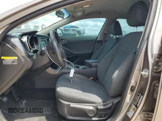 2015 Kia Optima LX with VIN 5XXGM4A71FG378616, listed as a Copart auction lot 56379315 with 129,665 mi miles and Salvage Title. Bid and sale history available at DreamBid. Image 7.