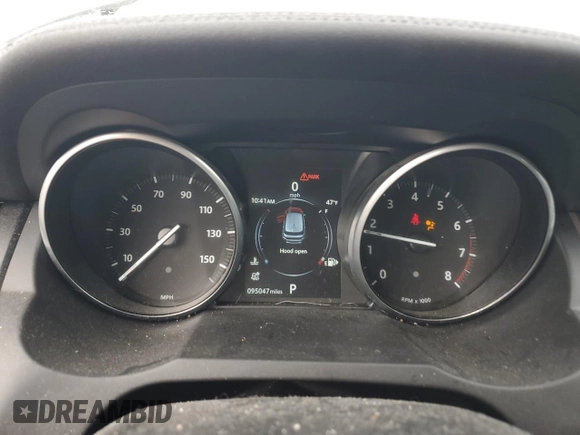2018 Land Rover Range Rover Evoque SE with VIN SALVP2RX9JH269087, listed as a Copart auction lot 45698895 with 95,047 mi miles and Salvage Title. Bid and sale history available at DreamBid. Image 9.