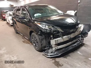 2024 Toyota Sienna XSE z VIN 5TDDSKFC3RS114626, wystawiony jako IAAI lot #40865635 z przebiegiem 45 974 mil mil oraz . Historia ofert i sprzedaży dostępna na DreamBid. Obrazek 1.