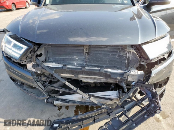 2019 Audi Q5 Premium Plus with VIN WA1BNAFY7K2052658, listed as a Copart auction lot 54954325 with 19,591 mi miles and Salvage title. Bid and sale history available at DreamBid. Image 12.