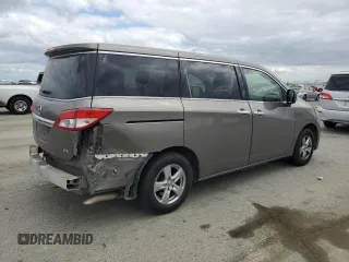 2015 Nissan Quest SV z VIN JN8AE2KP2F9132181, wystawiony jako Copart lot #54418385 z przebiegiem 120 163 mil mil oraz Szkoda całkowita • Salvage title. Historia ofert i sprzedaży dostępna na DreamBid. Obrazek 3.