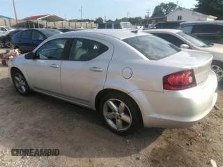 2012 Dodge Avenger SE with VIN 1C3CDZAB3CN151190, listed as a IAAI auction lot 42223269 with 194,540 mi miles and . Bid and sale history available at carsss.com. Image 3.