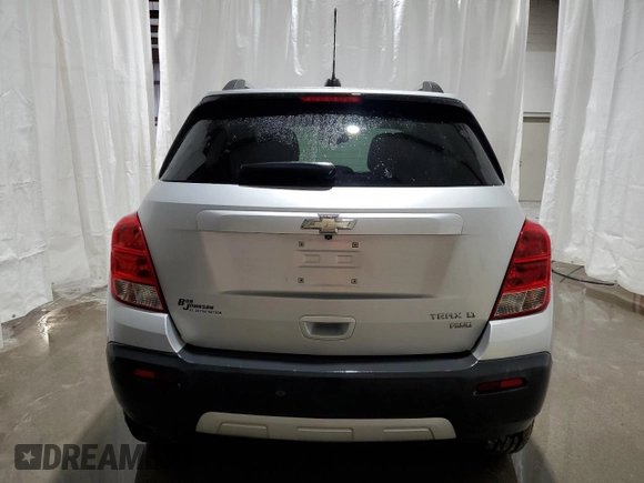2015 Chevrolet Trax LT with VIN 3GNCJRSB3FL176881, listed as a Copart auction lot 49375095 with 59,060 mi miles and Salvage Title. Bid and sale history available at carsss.com. Image 6.