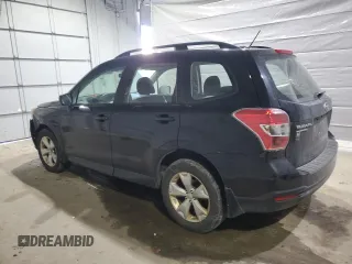 2015 Subaru Forester 2.5i with VIN JF2SJABC5FH470880, listed as a Copart auction lot 48272685 with 123,857 mi miles and Salvage Title. Bid and sale history available at DreamBid. Image 2.