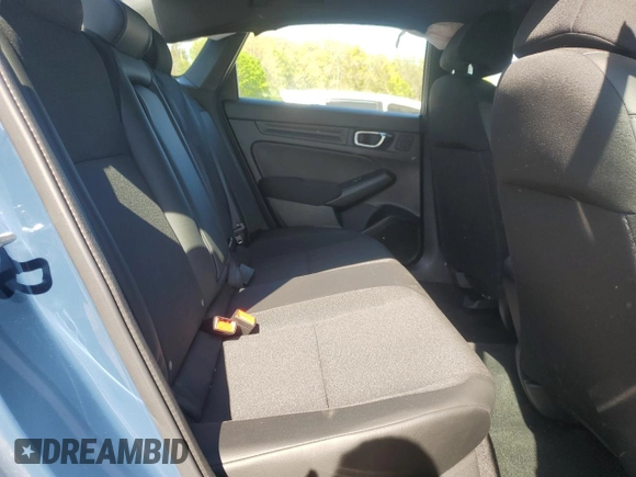 2025 Honda Civic Sport with VIN 2HGFE2F54SH519305, listed as a Copart auction lot 54912895 with 6,146 mi miles and Salvage title. Bid and sale history available at DreamBid. Image 10.