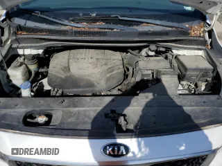 2015 Kia Sedona EX with VIN KNDMC5C14F6050738, listed as a Copart auction lot 52596095 with 142,551 mi miles and Salvage Title. Bid and sale history available at carsss.com. Image 12.