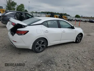 2020 Nissan Sentra SV z VIN 3N1AB8CV1LY260926, wystawiony jako Copart lot #60739035 z przebiegiem 93 580 mil mil oraz Szkoda całkowita • Salvage title. Historia ofert i sprzedaży dostępna na DreamBid. Obrazek 3.