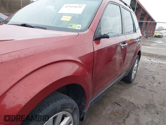 2012 Subaru Forester 2.5X Premium with VIN JF2SHBCC1CH410753, listed as a IAAI auction lot 41923625 with 178,490 mi miles. Bid and sale history available at carsss.com. Image 6.