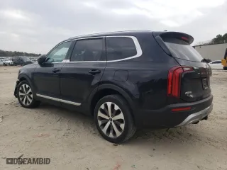 2021 Kia Telluride EX with VIN 5XYP34HC6MG194030, listed as a Copart auction lot 50143925 with 87,261 mi miles and Salvage Title. Bid and sale history available at carsss.com. Image 2.