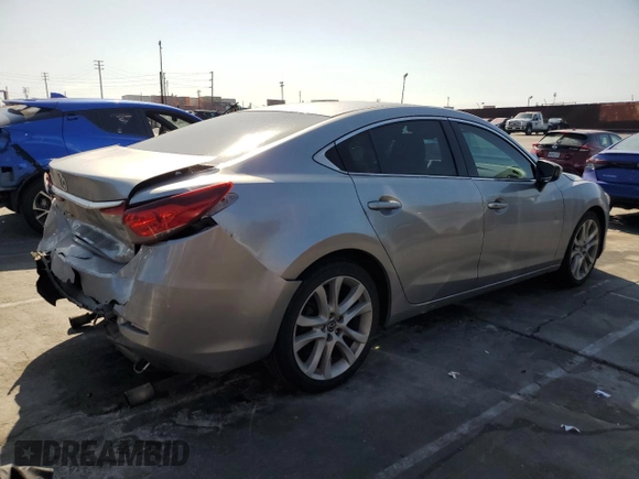 2014 Mazda Mazda6 i Touring with VIN JM1GJ1T68E1145743, listed as a Copart auction lot 52058775 with 324,652 mi miles and Salvage Title. Bid and sale history available at carsss.com. Image 3.