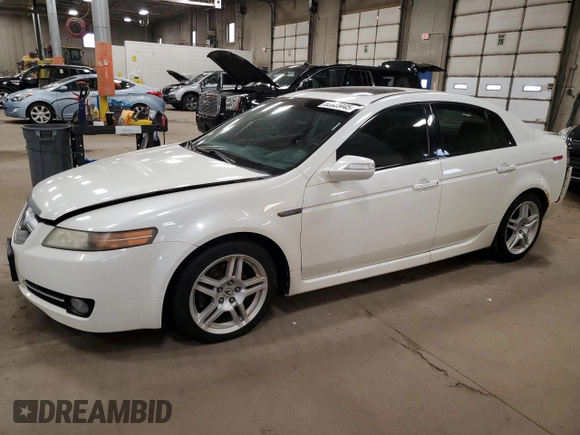 2008 Acura TL with VIN 19UUA66278A047513, listed as a Copart auction lot 52823445 with 240,533 mi miles and Salvage Title. Bid and sale history available at carsss.com. Image 1.