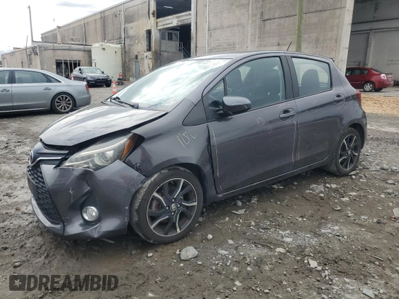 2016 Toyota Yaris L with VIN VNKKTUD30GA060285, listed as a Copart auction lot 48102435 with 122,339 mi miles and Salvage Title. Bid and sale history available at DreamBid. Image 1.