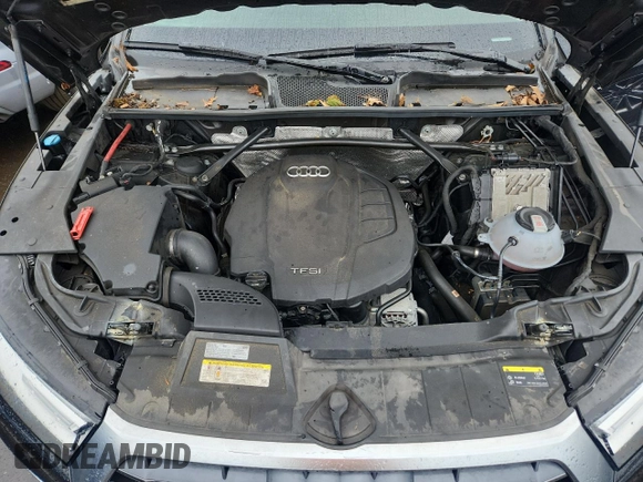 2018 Audi Q5 Premium with VIN WA1ANAFY0J2175633, listed as a Copart auction lot 63984335 with 79,084 mi miles and Salvage title. Bid and sale history available at DreamBid. Image 11.