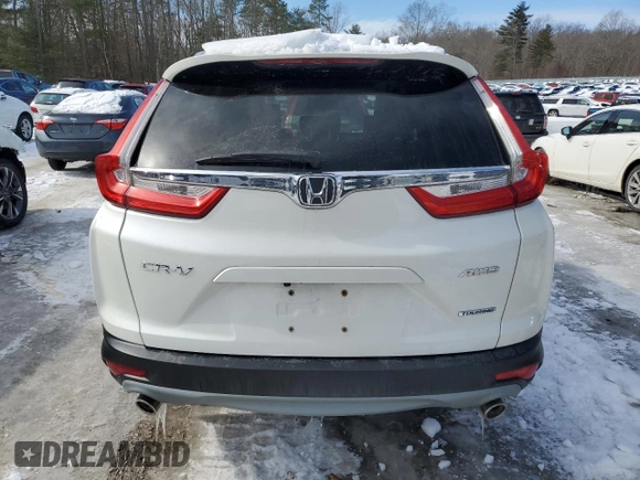 2017 Honda CR-V Touring with VIN 5J6RW2H90HL051779, listed as a Copart auction lot 45591765 with 89,306 mi miles and Salvage Title. Bid and sale history available at carsss.com. Image 6.