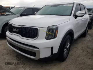 2023 Kia Telluride LX z VIN 5XYP24GC9PG329168, wystawiony jako Copart lot #76594484 z przebiegiem Nie podano mil oraz Szkoda całkowita • Salvage title. Historia ofert i sprzedaży dostępna na DreamBid. Obrazek 1.