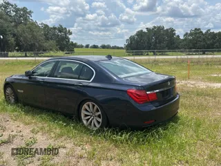 2012 BMW 7 Series 750Li xDrive with VIN WBAKC8C59CC437999, listed as a Copart auction lot 56391955 with 145,420 mi miles and Clean title. Bid and sale history available at DreamBid. Image 3.