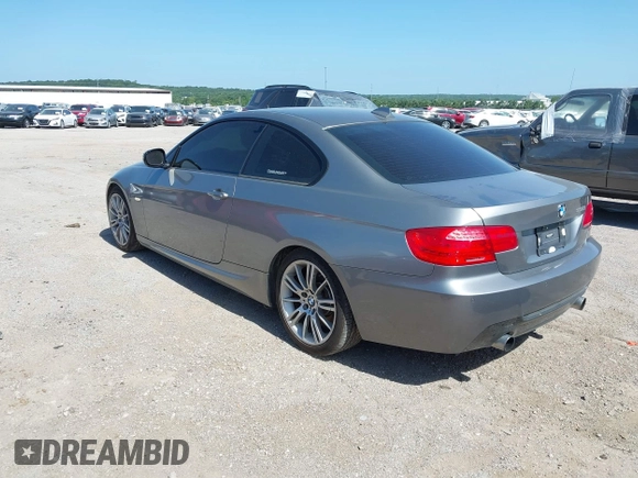 2012 BMW 3 Series 335i with VIN WBAKG7C53CE802941, listed as a IAAI auction lot 42574469 with 125,908 mi miles and . Bid and sale history available at DreamBid. Image 3.