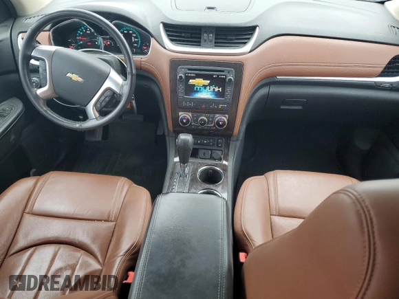 2016 Chevrolet Traverse LTZ z VIN 1GNKVJKD6GJ103208, wystawiony jako Copart lot #53154295 z przebiegiem 110 093 mil mil oraz Szkoda całkowita • Salvage title. Historia ofert i sprzedaży dostępna na DreamBid. Obrazek 8.