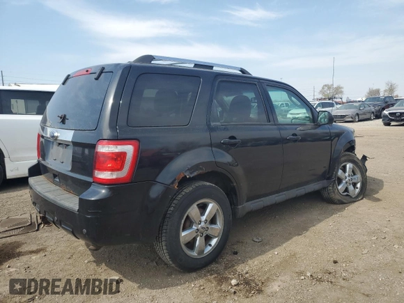 2011 Ford Escape Limited with VIN 1FMCU9EG5BKA48186, listed as a Copart auction lot 51917275 with 140,993 mi miles and Salvage Title. Bid and sale history available at carsss.com. Image 3.