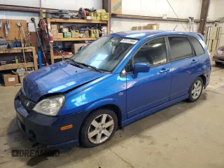 2005 Suzuki Aerio SX with VIN JS2RC61H455303174, listed as a Copart auction lot 87417584 with 263,530 mi miles and Salvage Title. Bid and sale history available at DreamBid. Image 1.