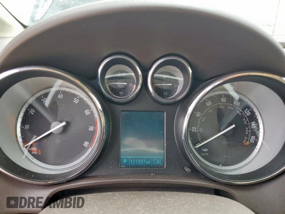 2016 Buick Verano with VIN 1G4PP5SK9G4126555, listed as a Copart auction lot 55468285 with 121,397 mi miles and Salvage title. Bid and sale history available at DreamBid. Image 9.