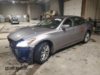 2013 Infiniti M37 with VIN JN1BY1AR6DM600690, listed as a Copart auction lot 79867874 with 159,954 mi miles and Salvage Title. Bid and sale history available at carsss.com. Image 1.