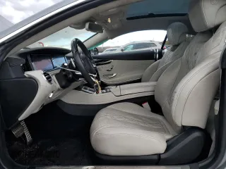 2015 Mercedes-Benz S 550 with VIN WDDXJ8FB8FA001215, listed as a Copart auction lot 86525344 with 62,996 mi miles and Salvage Title. Bid and sale history available at DreamBid. Image 7.