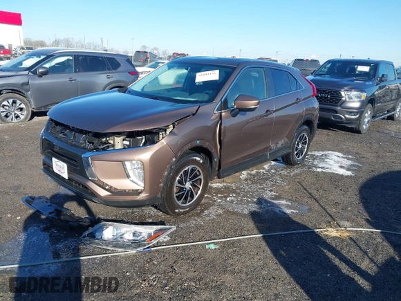 2020 Mitsubishi Eclipse Cross ES with VIN JA4AT3AAXLZ001848, listed as a IAAI auction lot 41804156 with 77,919 mi miles and . Bid and sale history available at DreamBid. Image 21.